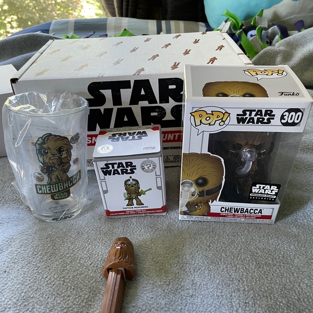Chewbacca Funko mystery box